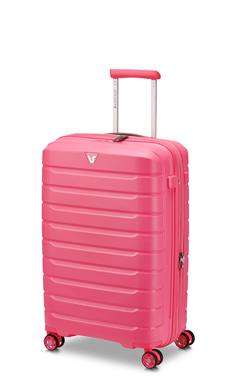 Vali Roncato Butterfly Young size M (26 inch) - Pink