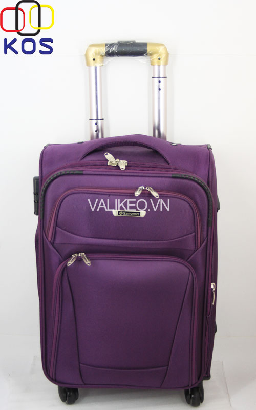 Vali Samsonite 5 tấc màu tím VLS007 Vali Samsonite 5 tấc màu tím VLS007