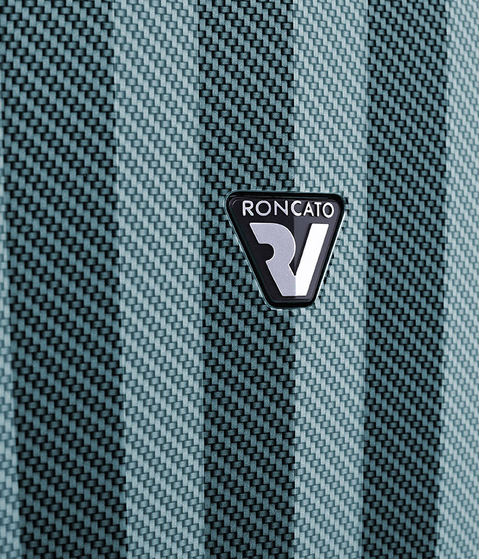 Vali Roncato Zip Premium Carbon 6 tấc - Green