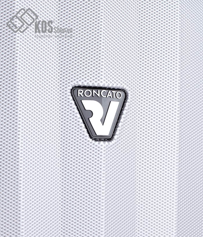 Vali Roncato Uno ZSL Premium Silver  With Black Line 5 tấc.