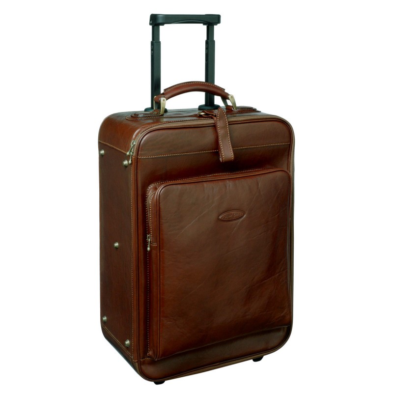 Mua vali trên mạng với vali kéo bằng da 