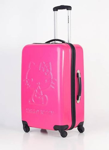 Vali kéo kitty với màu hồng nữ tính