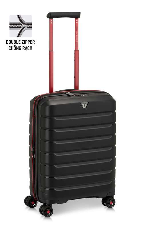 Vali Roncato B-Flying Move size S (20 inch) - Nero Fumo