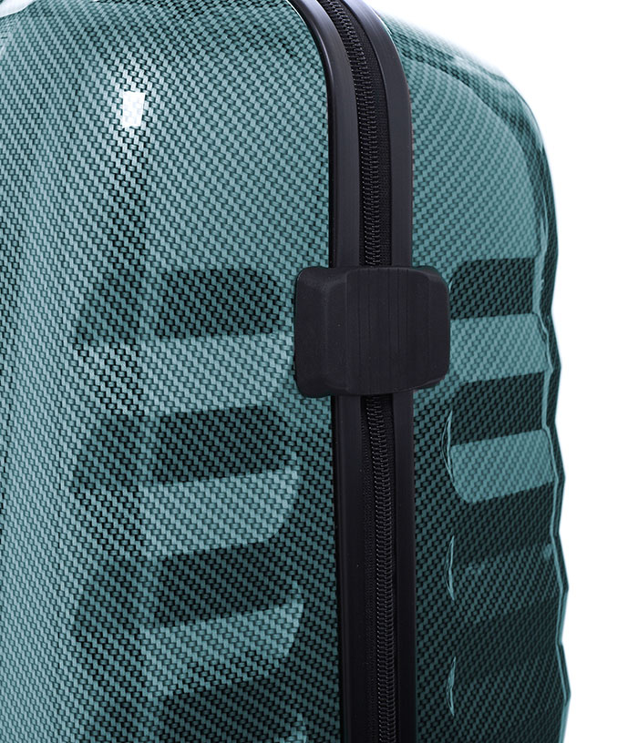 Vali Roncato Zip Premium Carbon 5 tấc - Green