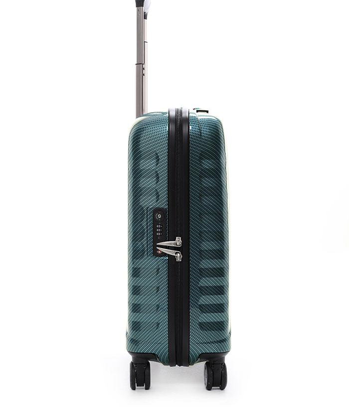 Vali Roncato Zip Premium Carbon 5 tấc - Green