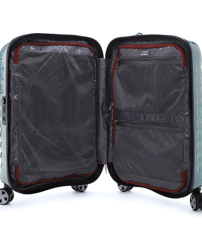 Vali Roncato Zip Premium Carbon 5 tấc - Green