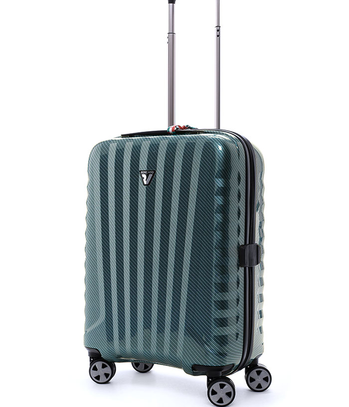 Vali Roncato Zip Premium Carbon 5 tấc - Green