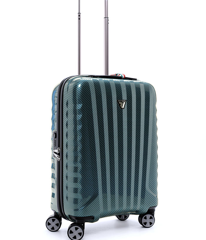Vali Roncato Zip Premium Carbon 5 tấc - Green