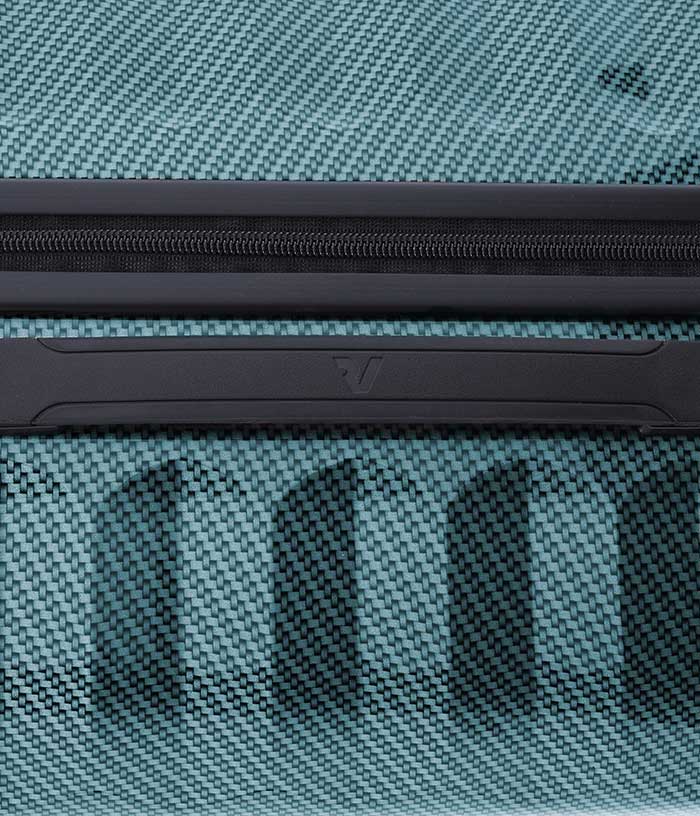 Vali Roncato Zip Premium Carbon 5 tấc - Green
