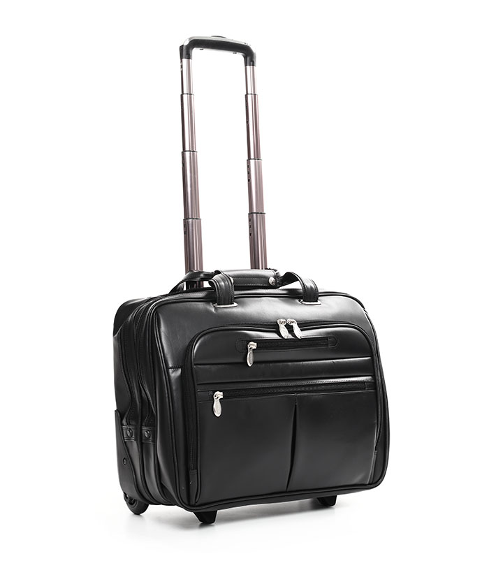 Vali ngang McKlein WrightWood 17 inch - Black