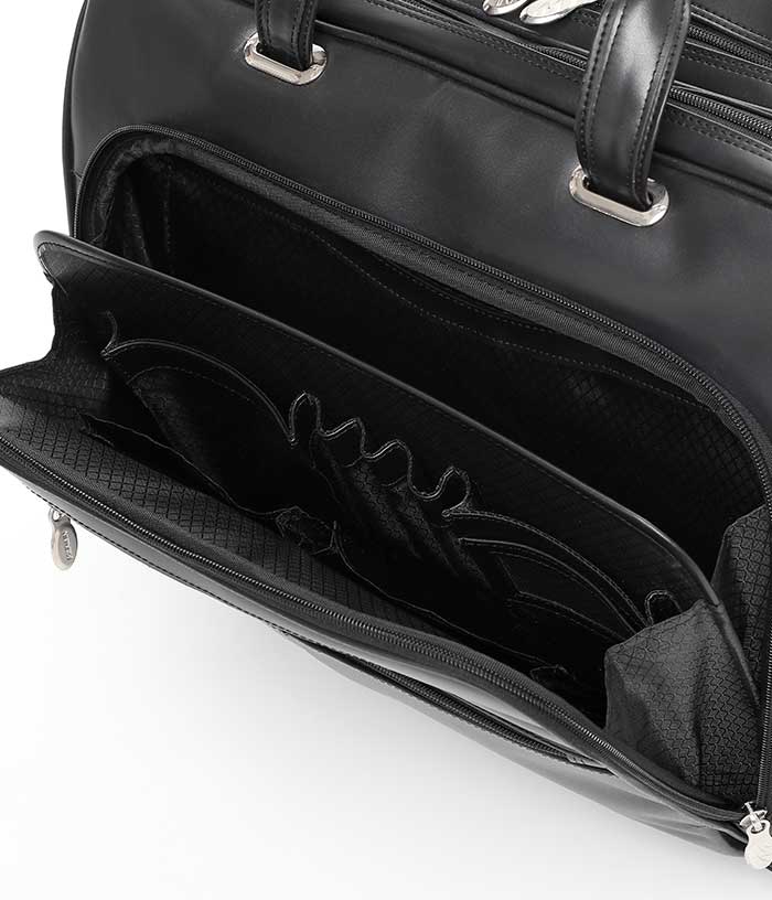 Vali ngang McKlein WrightWood 17 inch - Black