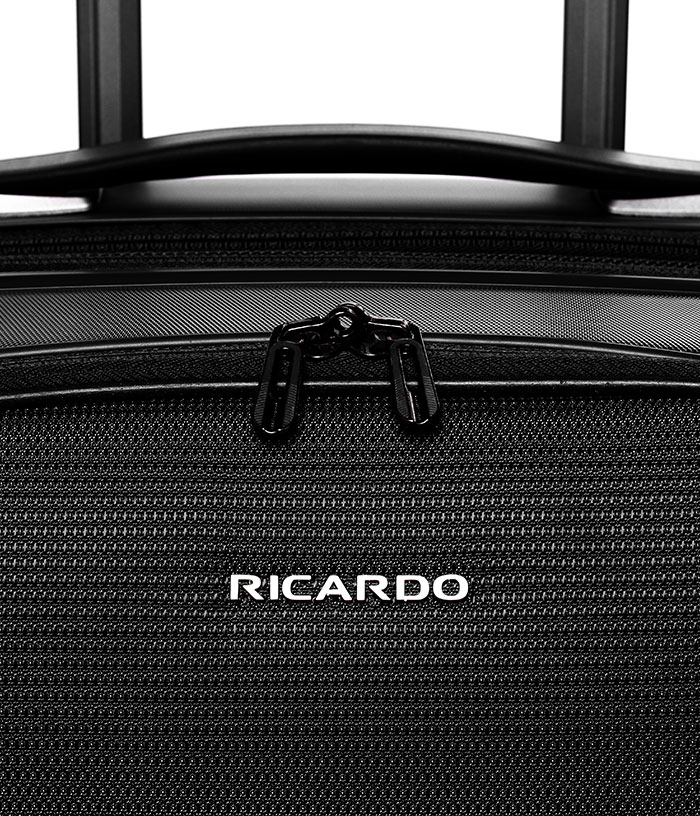 Vali Ricardo Cupertino 25 inch - Black