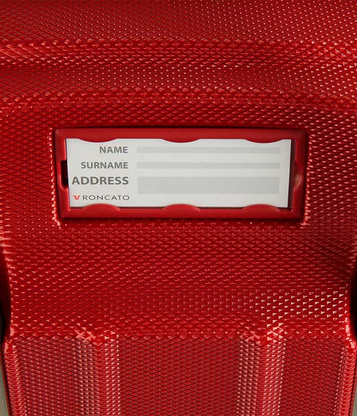 Vali Roncato Unica size S (20 inch) - Ruby