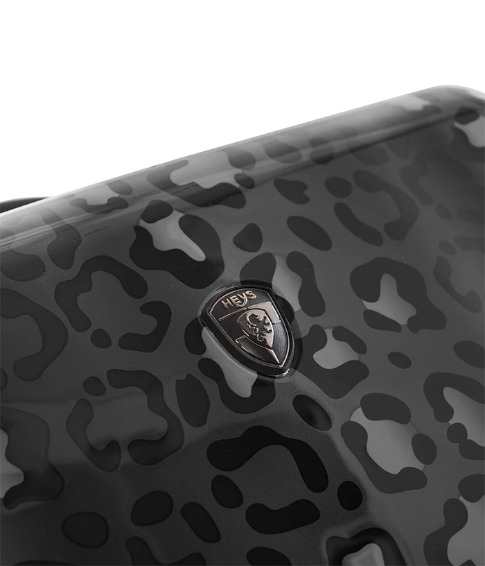 Vali Heys Leopard Fashion Spinner Size L (30 inch) - Black