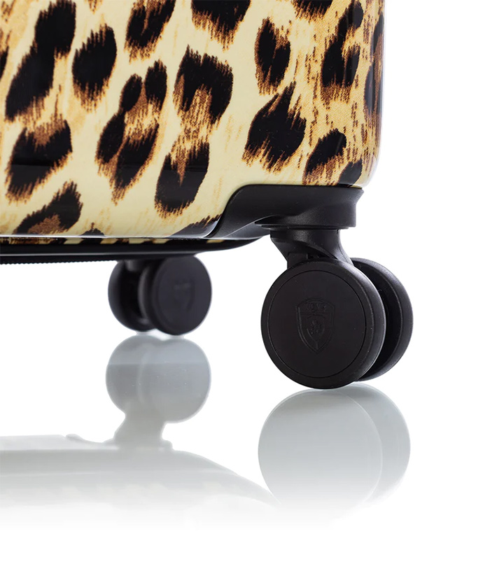 Vali Heys Leopard Fashion Spinner Size L (30 inch) - Brown