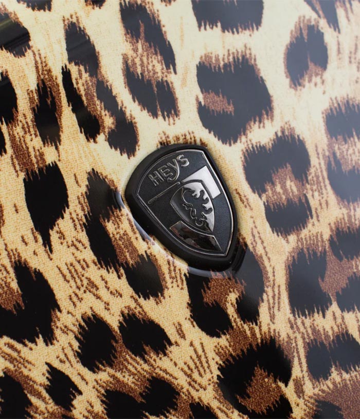 Vali Heys Leopard Fashion Spinner Size M (26 inch) - Brown
