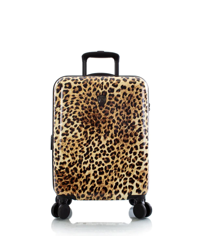 Vali Heys Leopard Fashion Spinner Size S (21 inch) - Brown