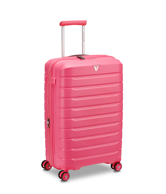 Vali Roncato Butterfly Young size M (26 inch) - Pink