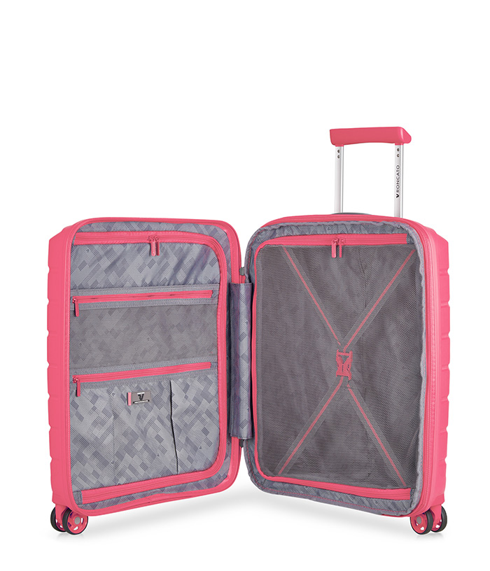 Vali Roncato Butterfly Young size S (20 inch) - Pink