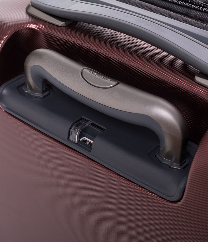 Vali Ricardo Tioga 2.0 Size M (25 inch) - Wine