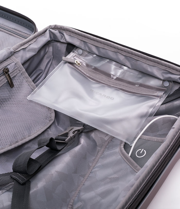 Vali Ricardo Tioga 2.0 size S (20 inch) - Wine