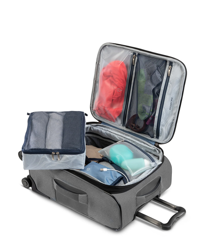 Vali Ricardo Malibu Bay 3.0 size S (20 inch) - Gray