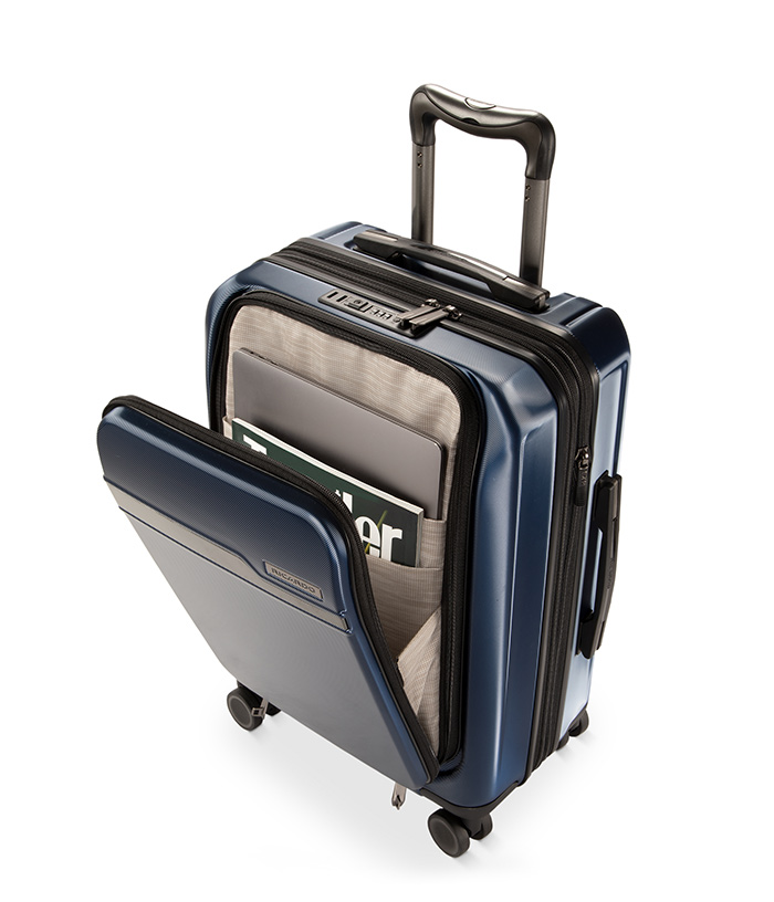 Vali Ricardo Palm Springs Front-Opening 2.0 Hs (21 Inch) - Ocean Blue