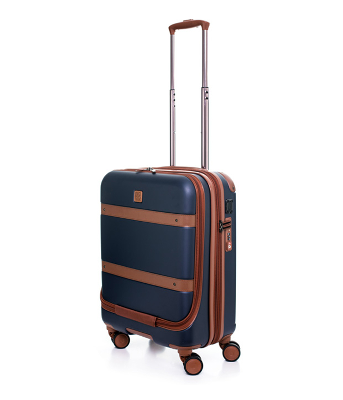 Vali Modo by Roncato Charm size S (20 inch) (W/PC FRONT) - Dark Blue