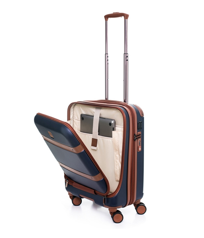 Vali Modo by Roncato Charm size S (20 inch) (W/PC FRONT) - Dark Blue