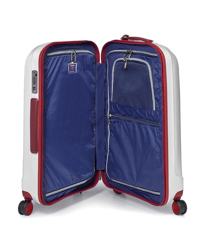 Vali Roncato We Are Glam Size M (24 inch) - Rosso/Bianco