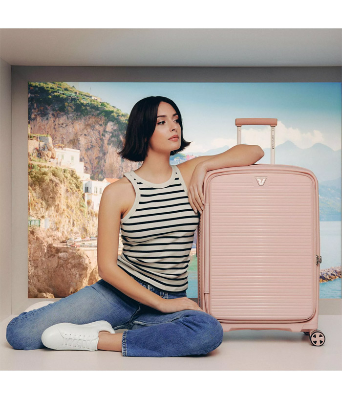 Vali Roncato Arcade DLX Size S (20 inch) - Rosa