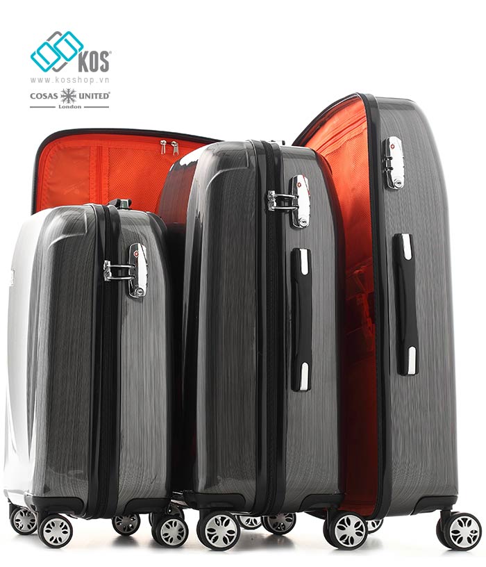 Vali kéo nhựa dẻo cao cấp 5 tấc Cool