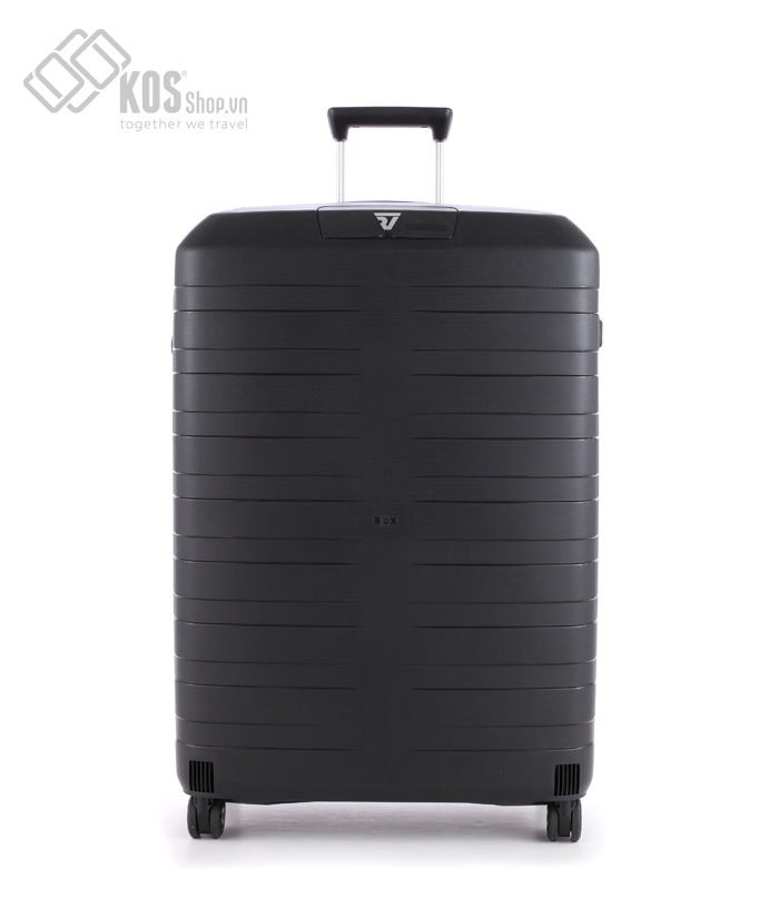 Vali Roncato Box Black with blue line 6 tấc