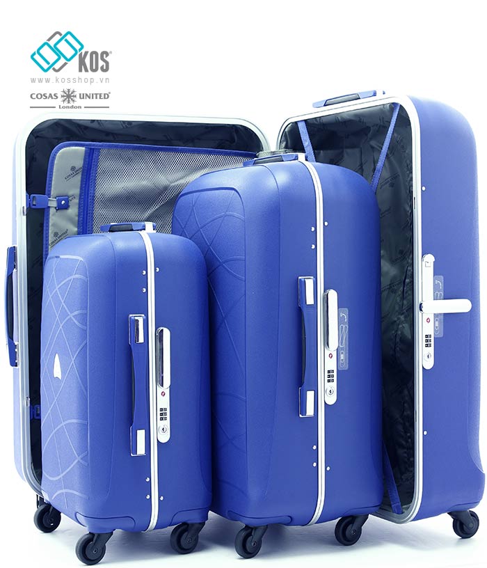 Vali vỏ cứng nắp bật xách tay lên máy bay Spiral